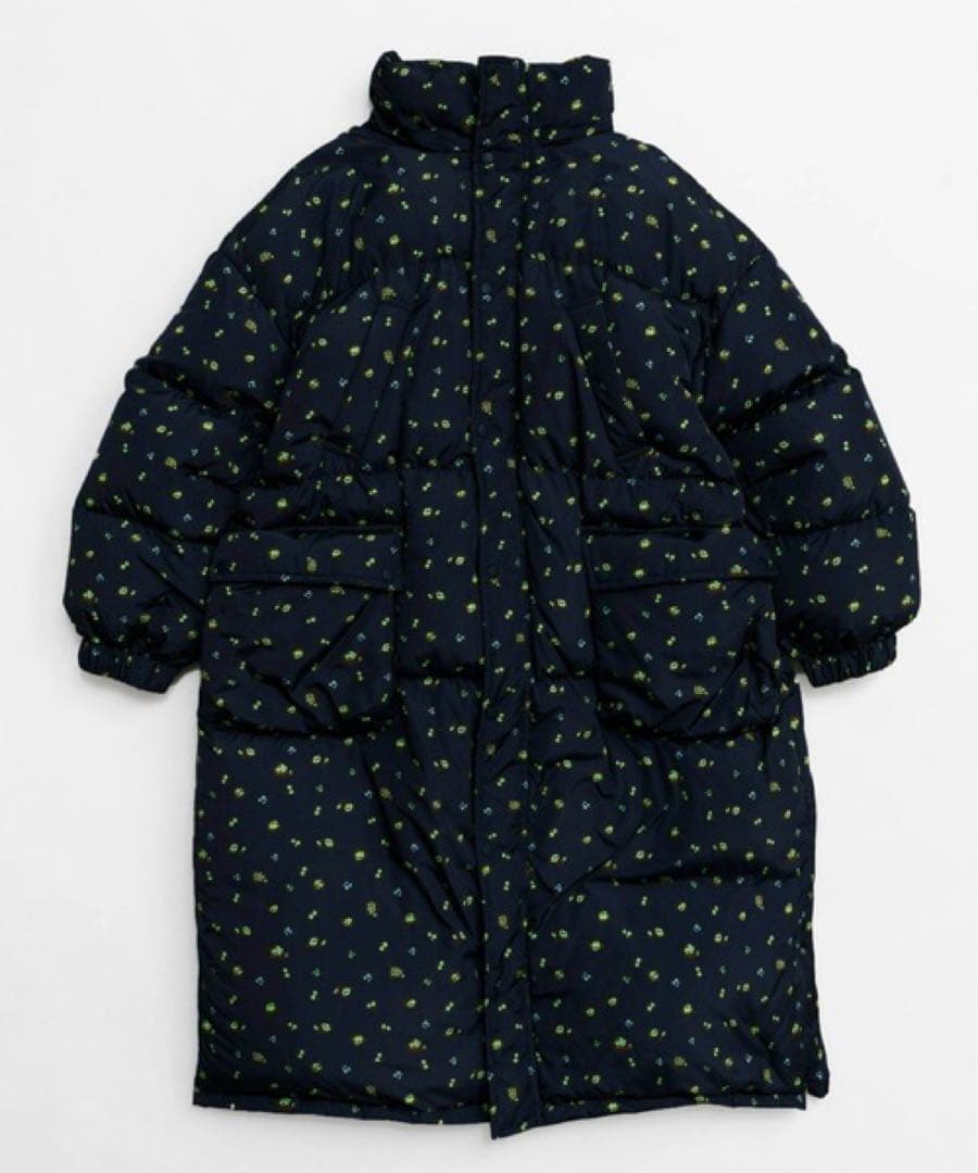 フラワーロングダウンコート MAISON SPECIAL メゾンスペシャル