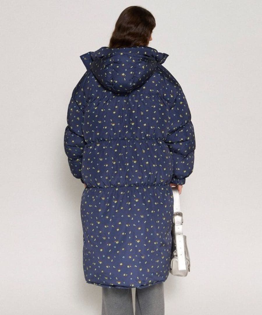 フラワーロングダウンコート MAISON SPECIAL メゾンスペシャル