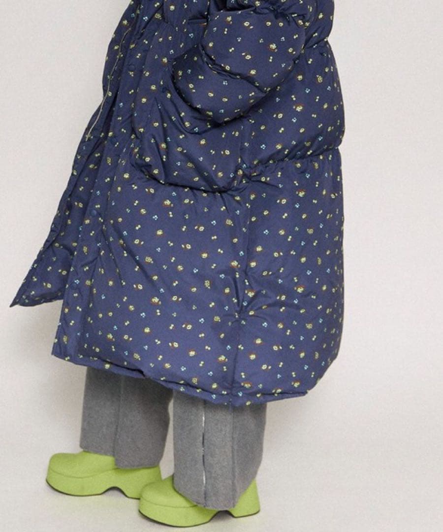 フラワーロングダウンコート MAISON SPECIAL メゾンスペシャル