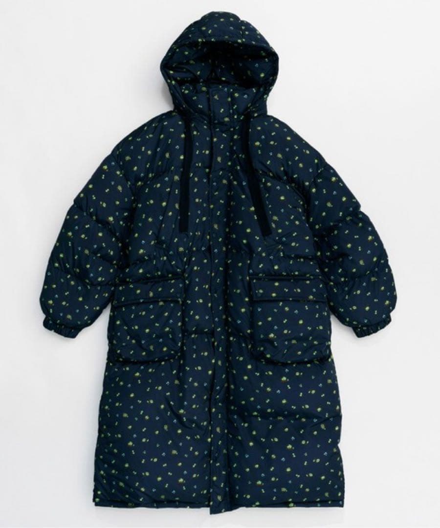 フラワーロングダウンコート MAISON SPECIAL メゾンスペシャル