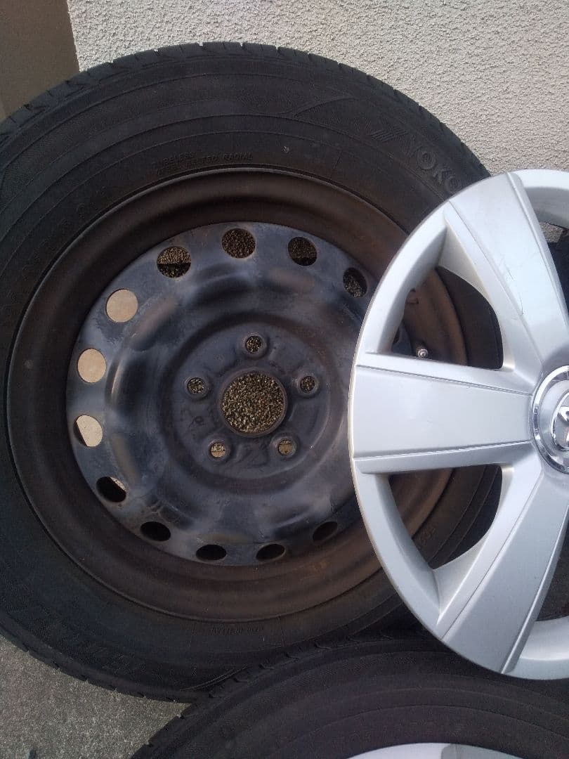 YOKOHAMA 195/65R15 ノーマルタイヤ ホイール 4本セット