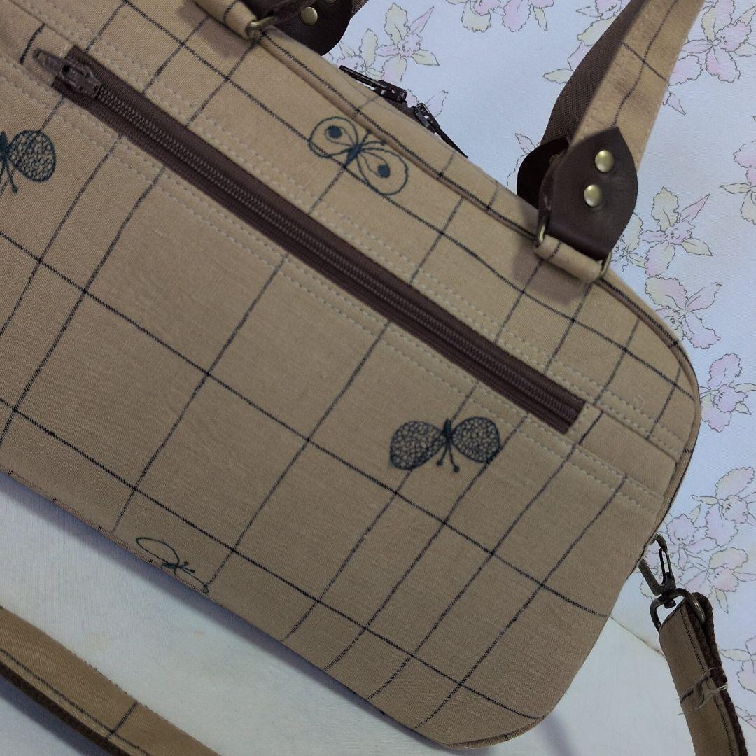 ミナペルホネン　ハンドメイド　バッグ　ChouCho　ボストン