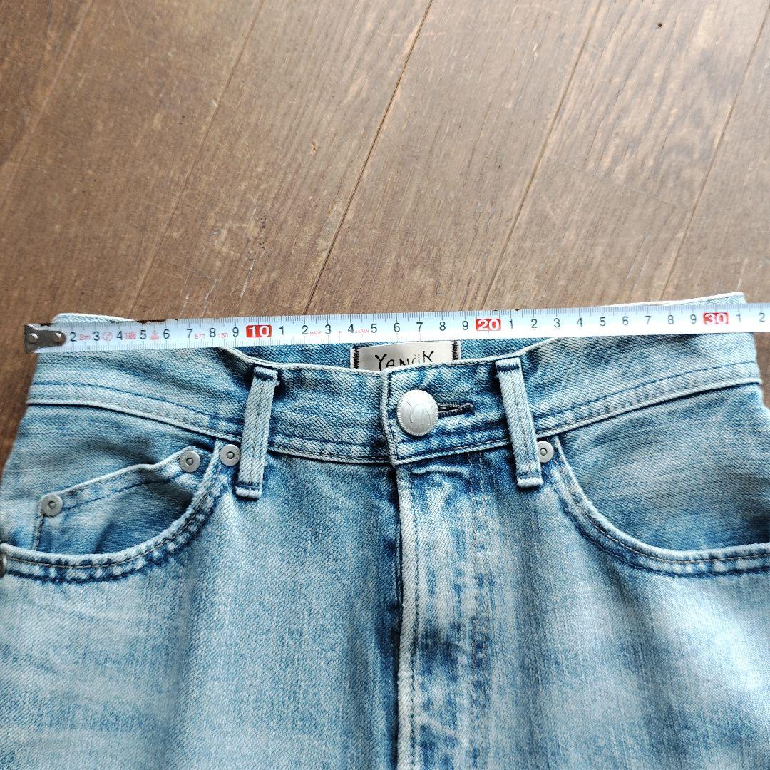 ヤヌーク　ボーイズストレートデニム