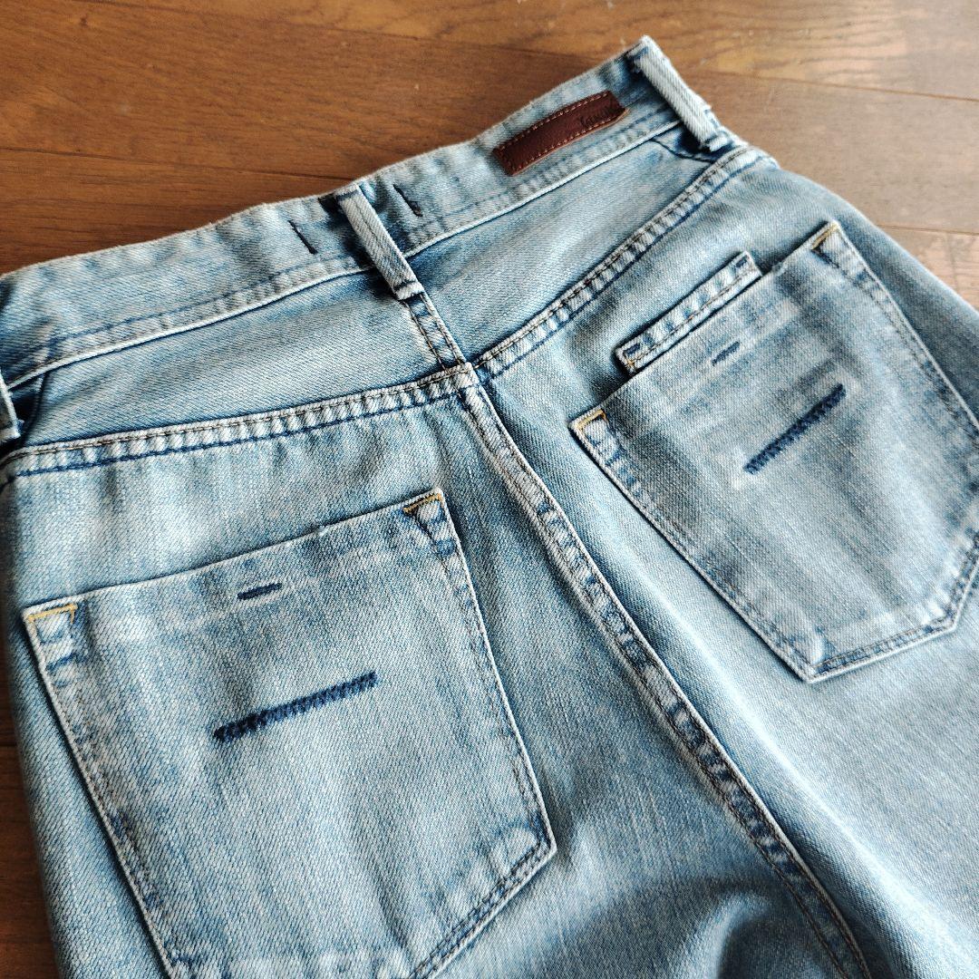 ヤヌーク　ボーイズストレートデニム