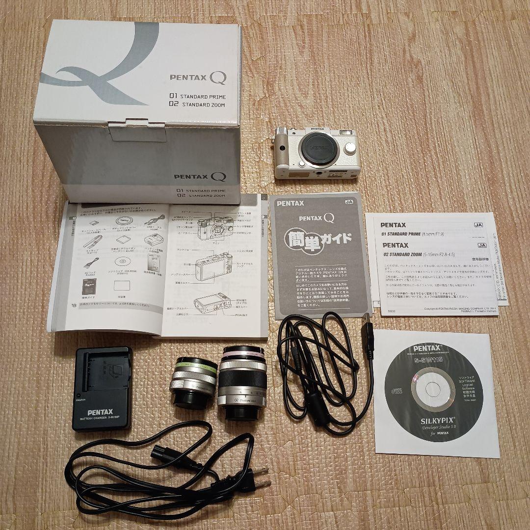 PENTAX Q ダブルレンズキット　リモートコントローラー付き