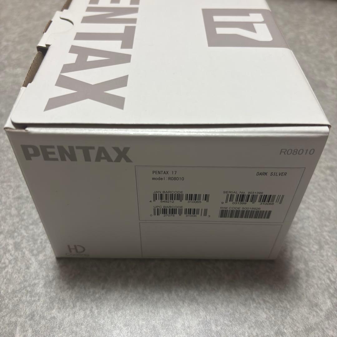 PENTAX 17 /新品未使用/保護フィルター&フィルム付き/初期不良保証あり