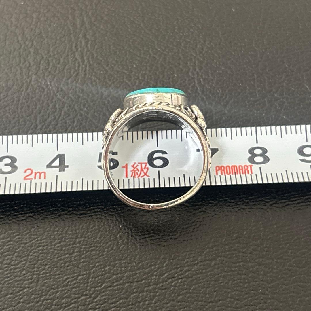 【レア】シェリルワッズワース　ホピ族　ターコイズリング　12〜13号