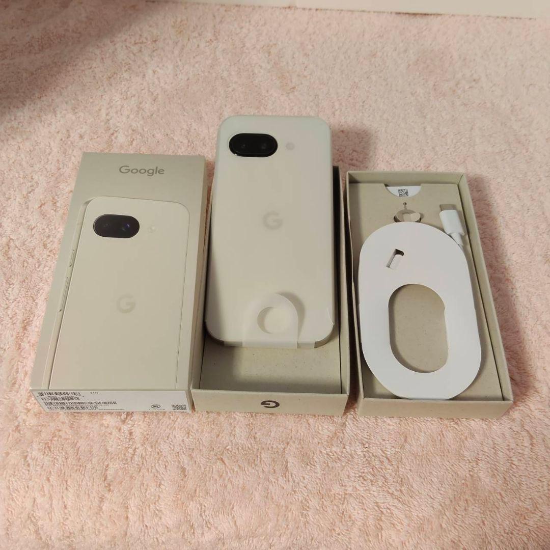 し*ま様 Google Pixel 9a ポーセリン(ホワイト)SIMフリー 未