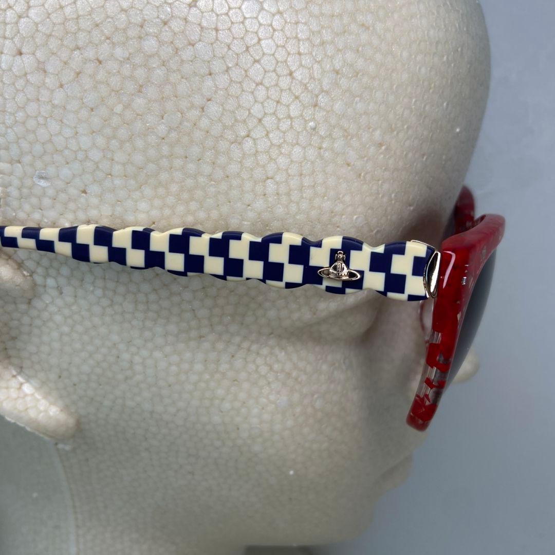 タグ✨Vivienne westwood オーブ セイコー サングラス 赤 白