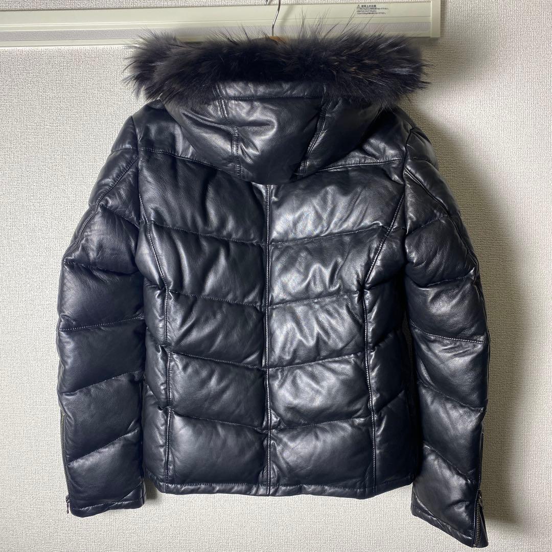TORNADO MART トルネードマート レザーダウンジャケット L 羊革