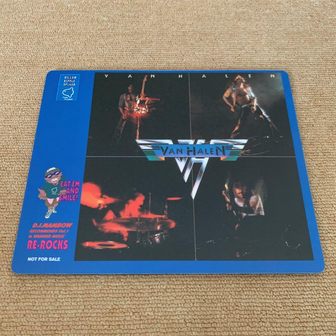 ＊入手不可能品＊　ヴァンヘイレン　マウスパッド　非売品