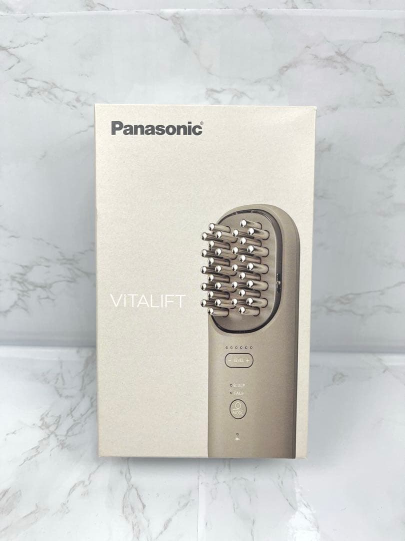 パナソニック リフトケア*美顔器 バイタリフト ブラシ グレージュ