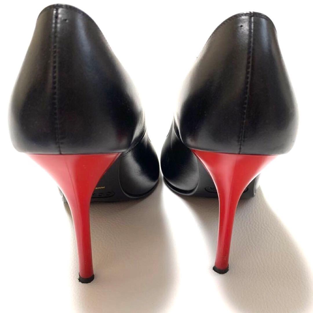 COMEX ポインテッドトゥ 本革 レザー ハイヒール 23cm