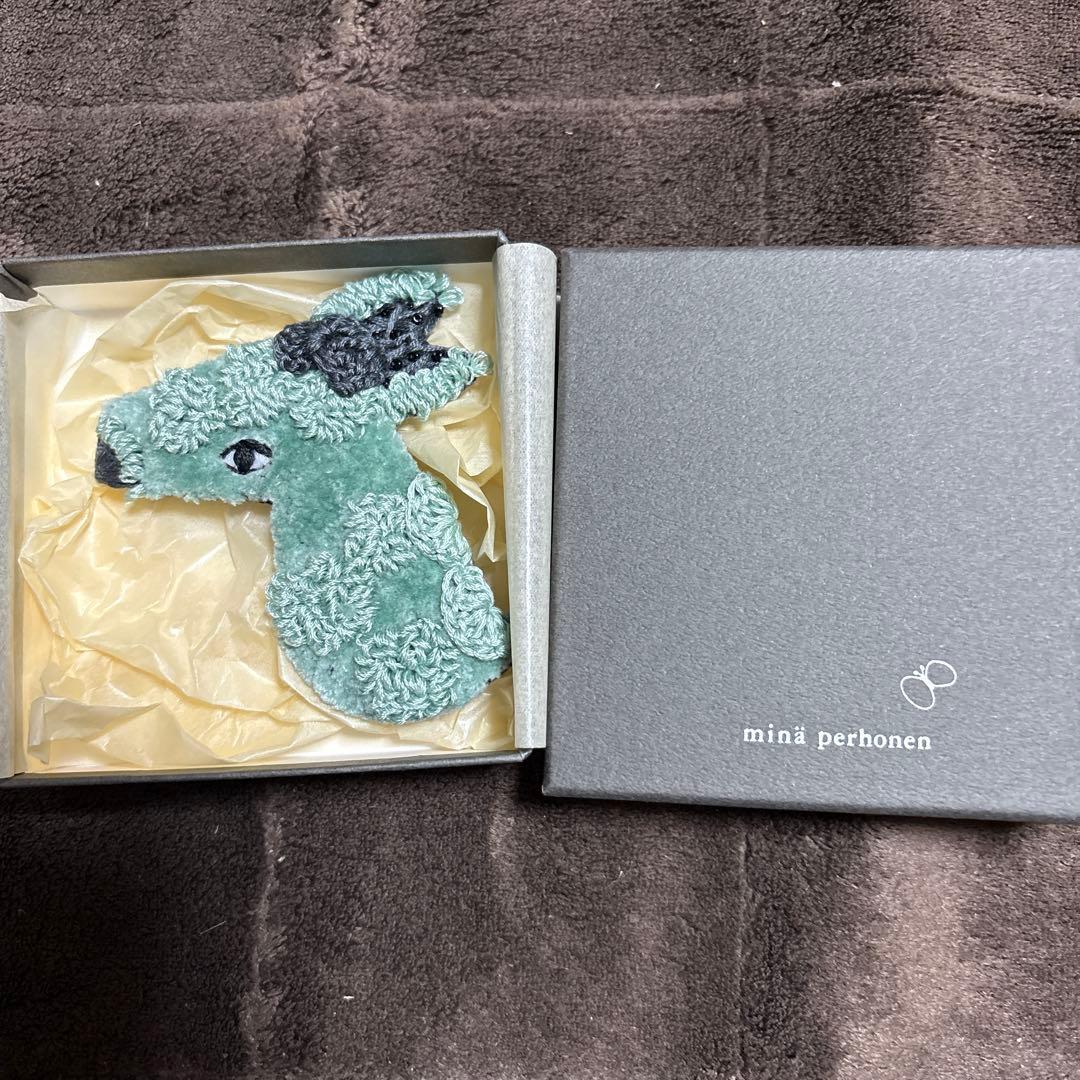 お取り置き中★ミナペルホネン★ブローチ★ papurikko