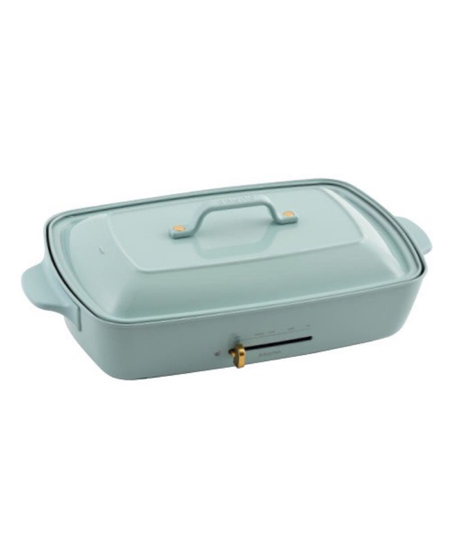 BRUNO ホットプレート　グランデサイズ　ブルーグレー