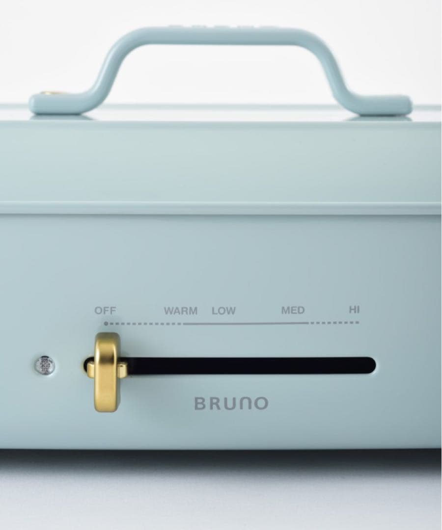 BRUNO ホットプレート　グランデサイズ　ブルーグレー