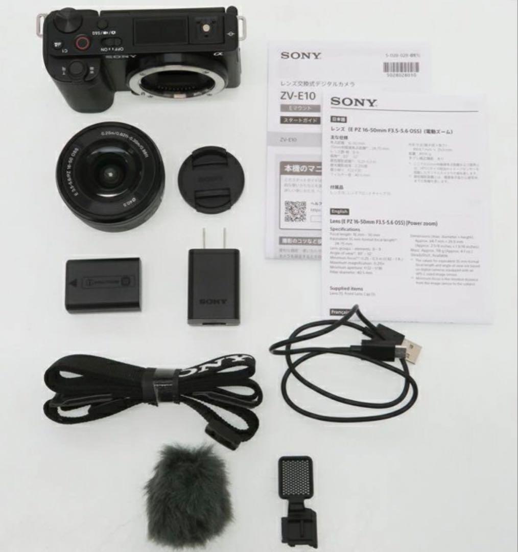 SONY ZV-E10 ミラーレスカメラ E 16-50mm