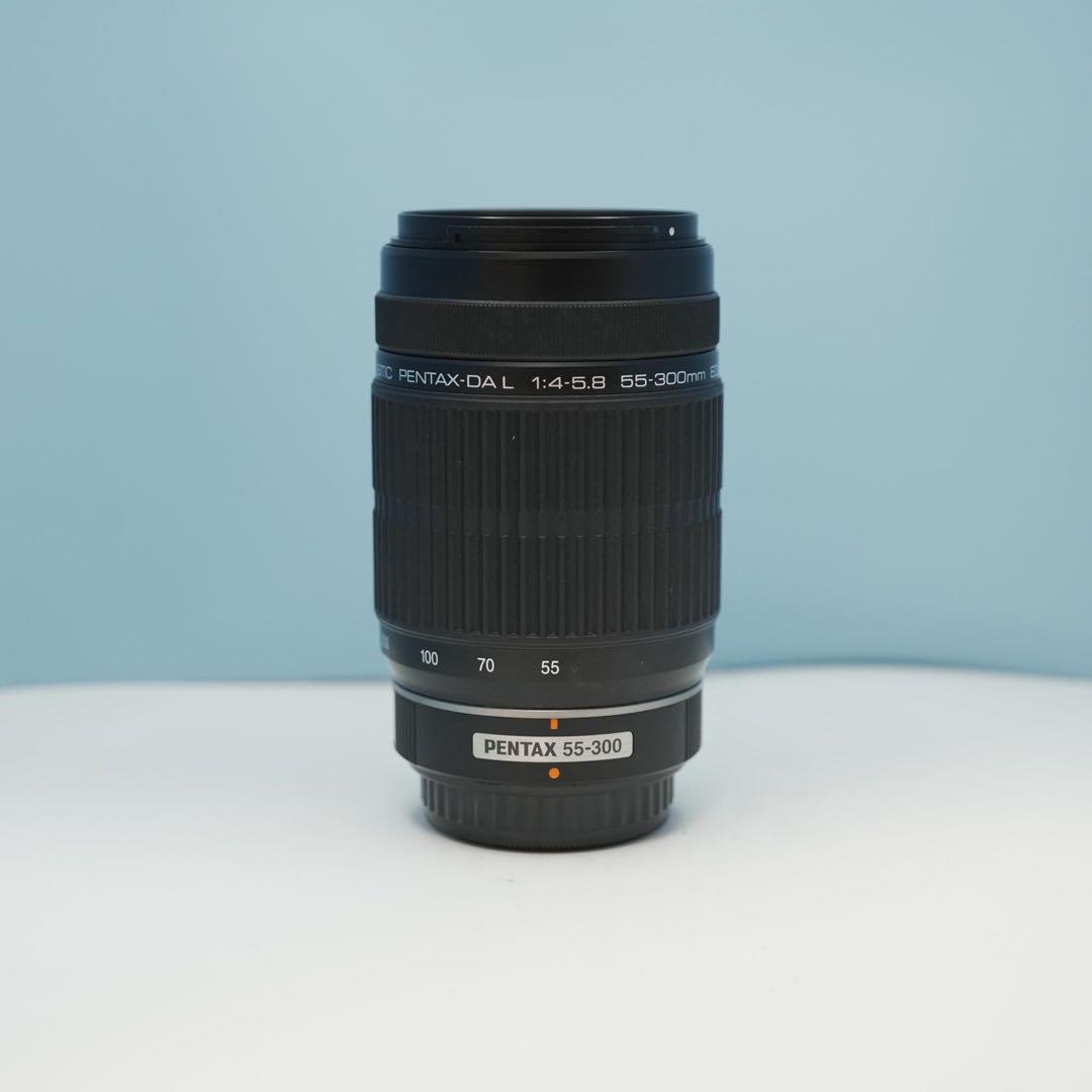 PENTAX純正55-300mm 望遠レンズ a4073