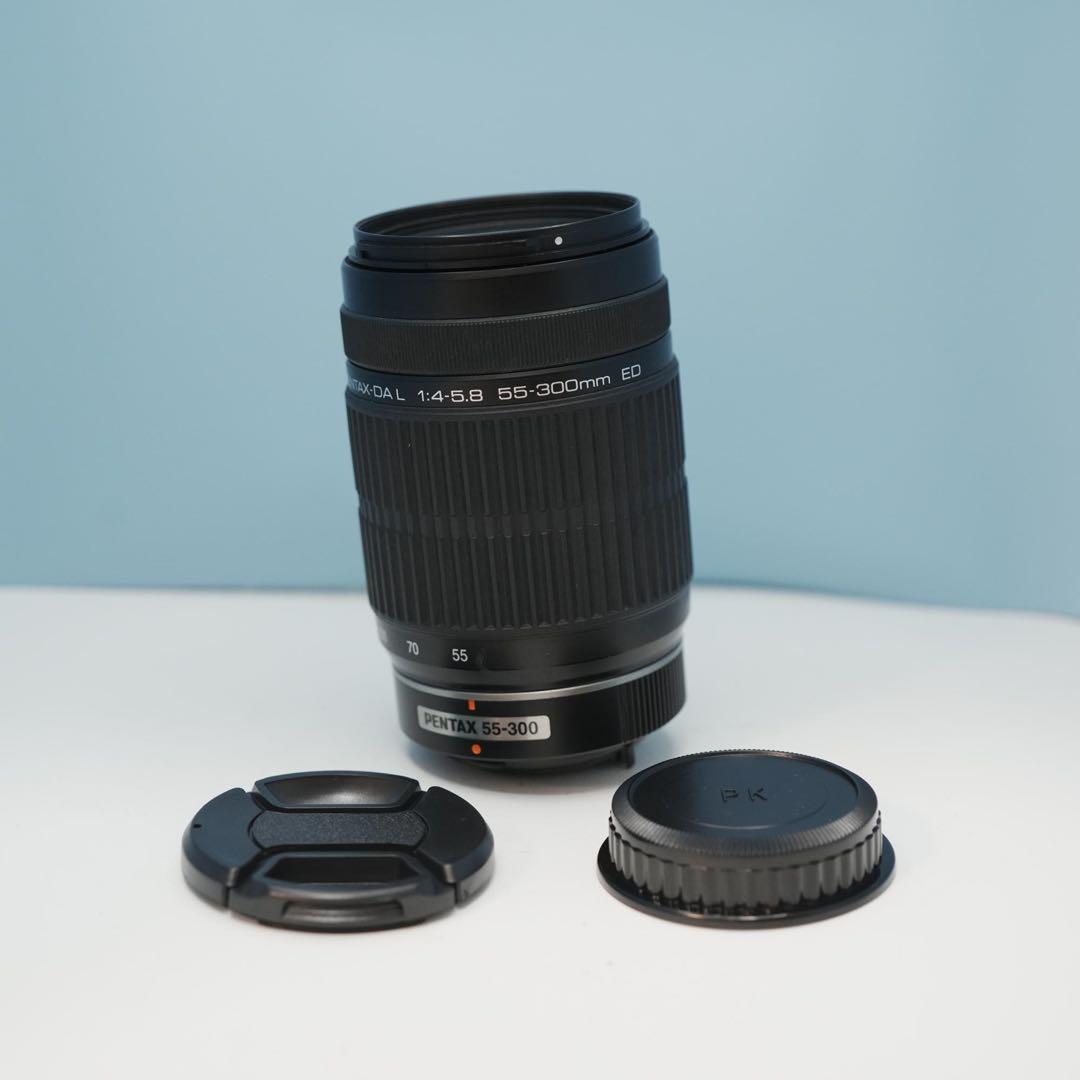 PENTAX純正55-300mm 望遠レンズ a4073