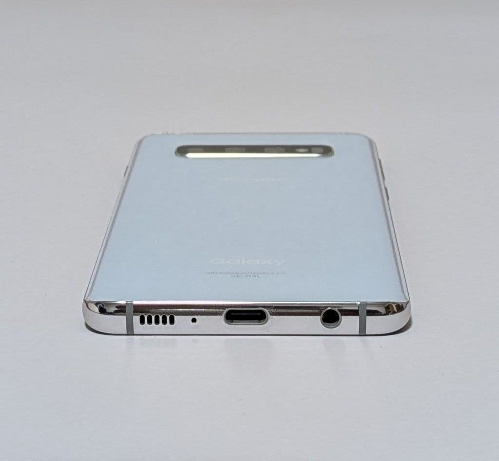 【外観美品】Galaxy S10 SC-03Lホワイト ドコモ SIMフリー