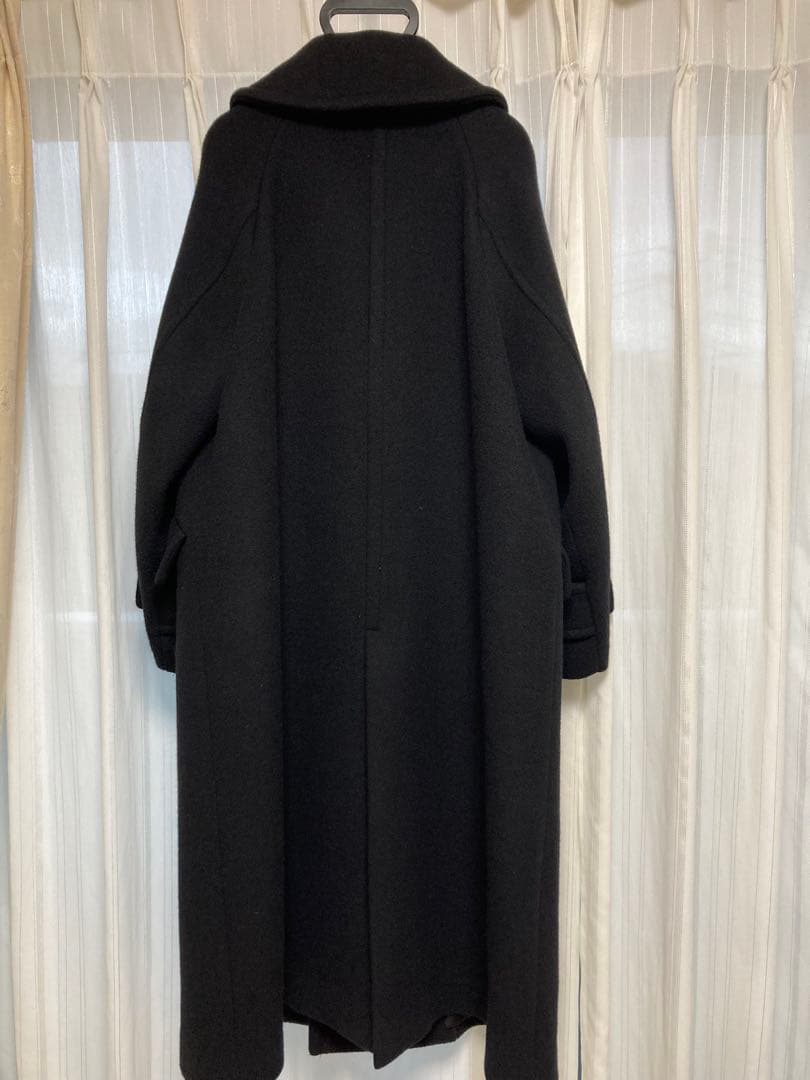 【最終価格】JILLSTUART ダブルビーバーロングコート　ブラック