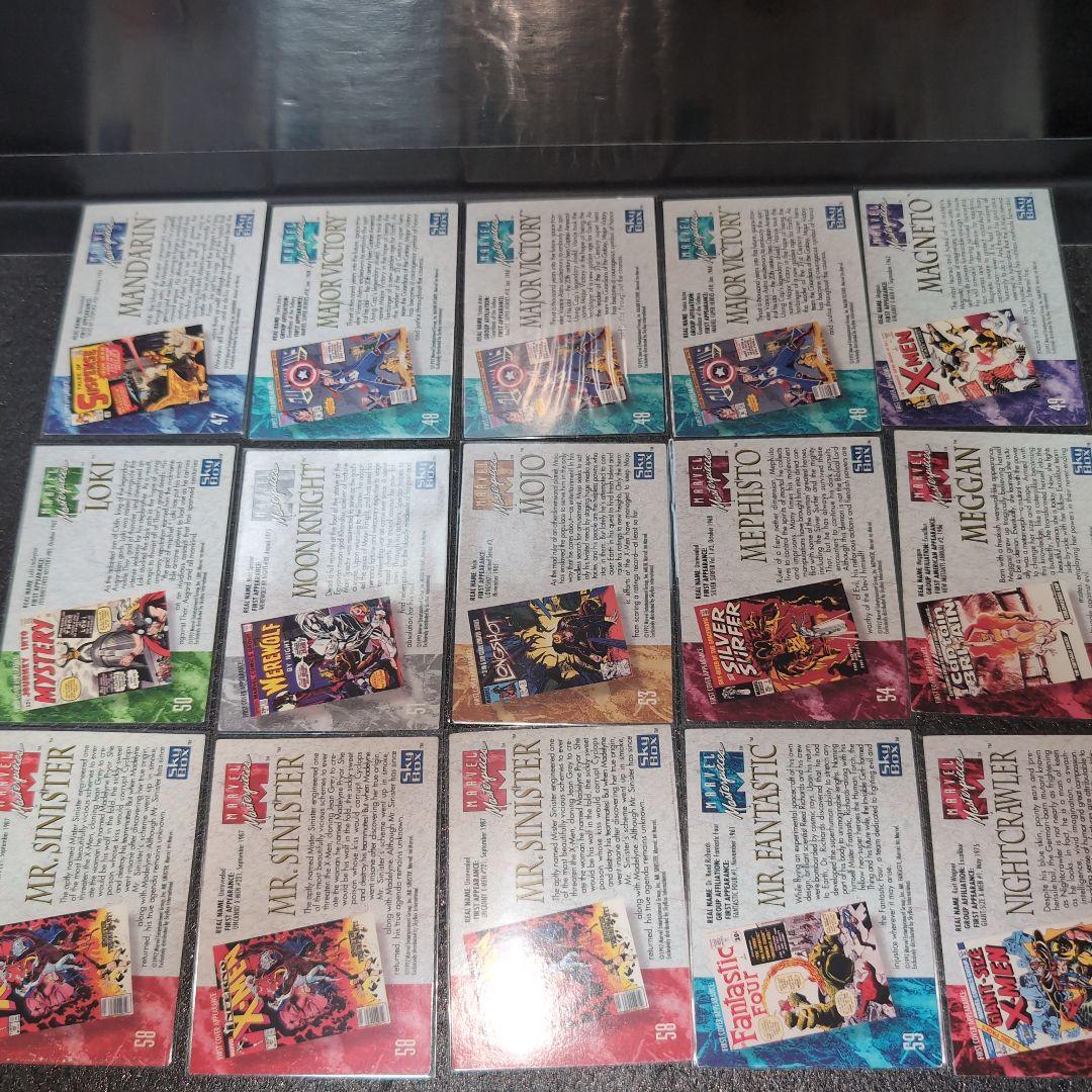 MARVEL トレーディングカード まとめ メルカリ便