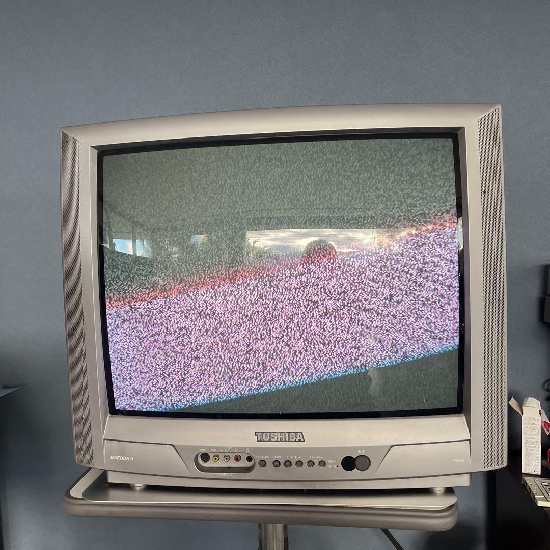 【動作品】 東芝 ブラウン管テレビ 25インチ 25S99 リモコン付き
