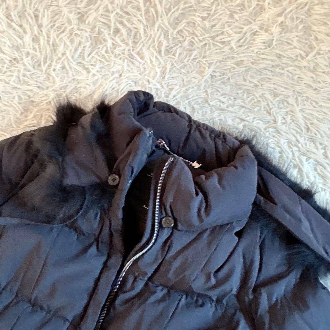 マックスマーラ ウィークエンド ファー ダウンコート 希少 サイズ50 黒