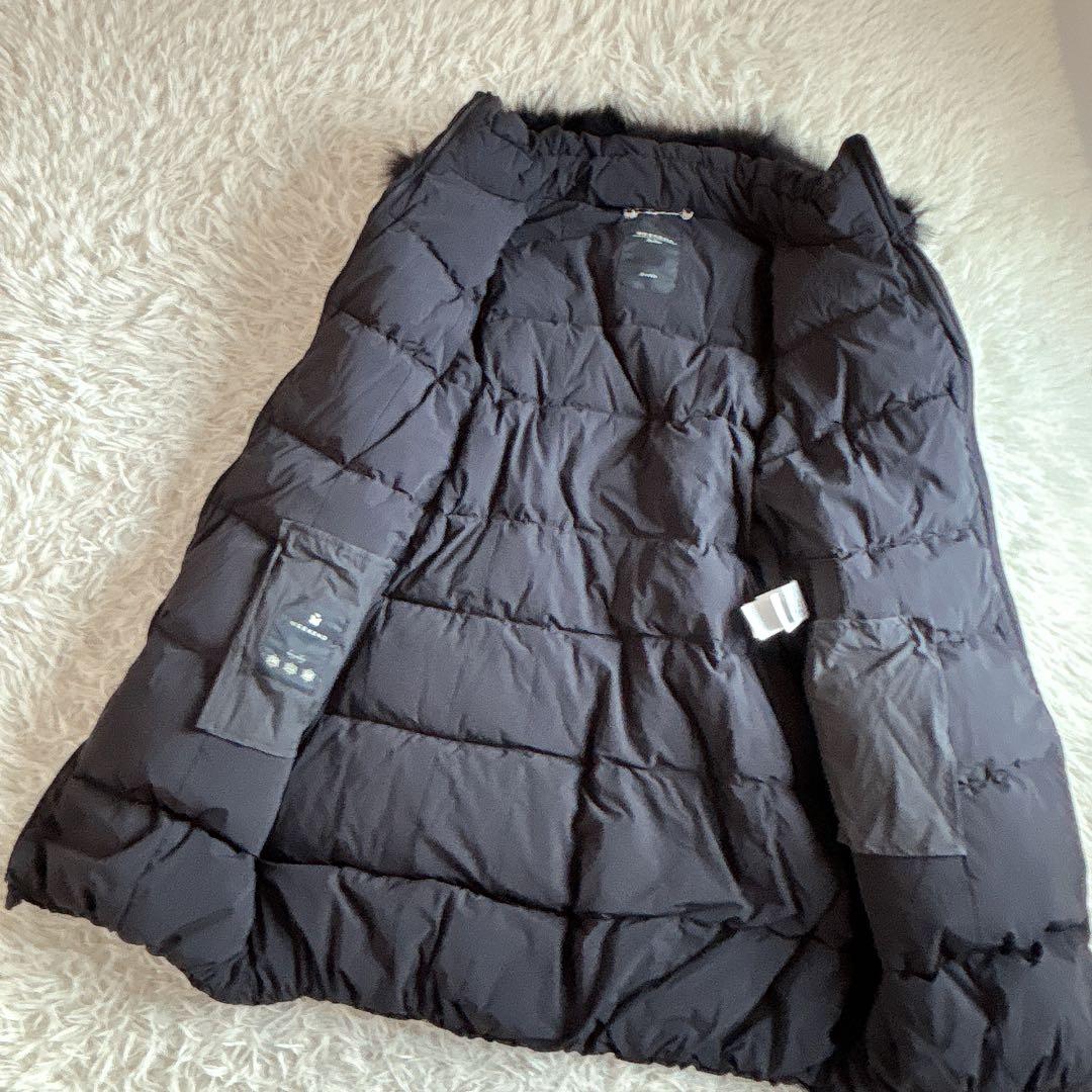 マックスマーラ ウィークエンド ファー ダウンコート 希少 サイズ50 黒