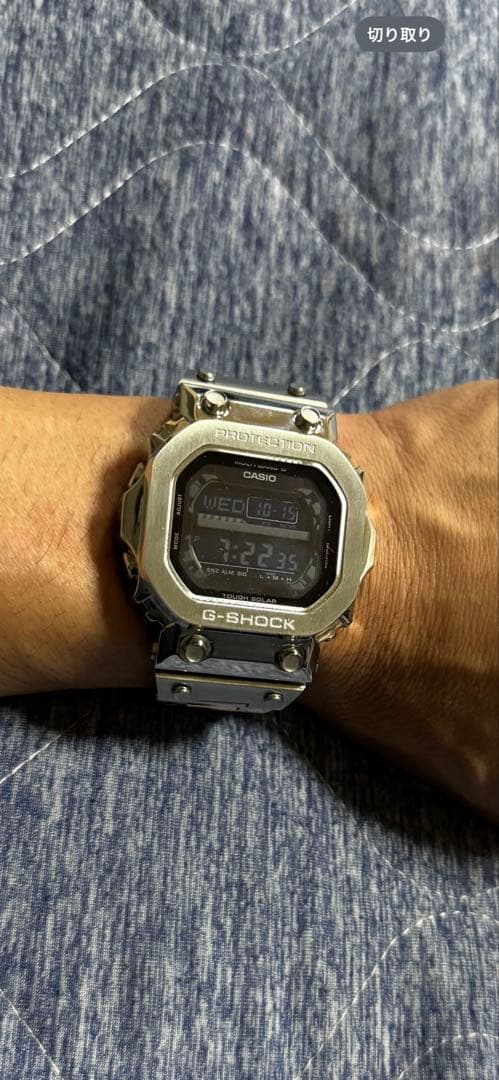デカい！ G-SHOCK GXW-56 メタルカスタム