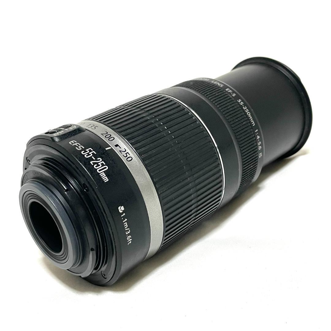 イベントに最適❣️ Canon EF-S 55-250mm 軽量望遠ズームレンズ