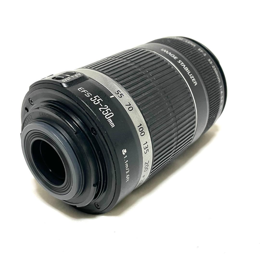 イベントに最適❣️ Canon EF-S 55-250mm 軽量望遠ズームレンズ