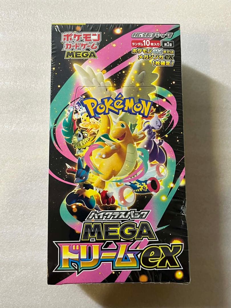 ポケモンカードゲーム　メガドリームEX 1ボックス　シュリンク付き