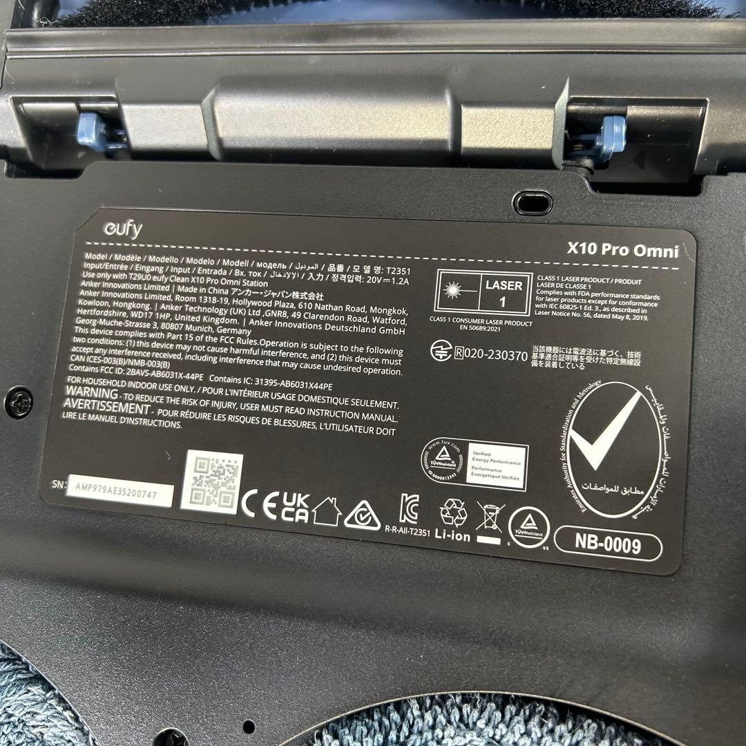 【美品】Anker Eufy (ユーフィ) X10 Pro Omni