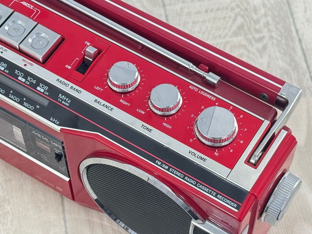 ヴィンテージ美品｜SANYO ラジカセMR-U4SF 昭和レトロ　ラジオ　動作品