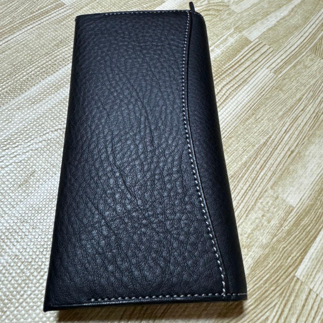 【新品未使用】 Dakota BLACKLABELダコタ長財布　ブラック 本革