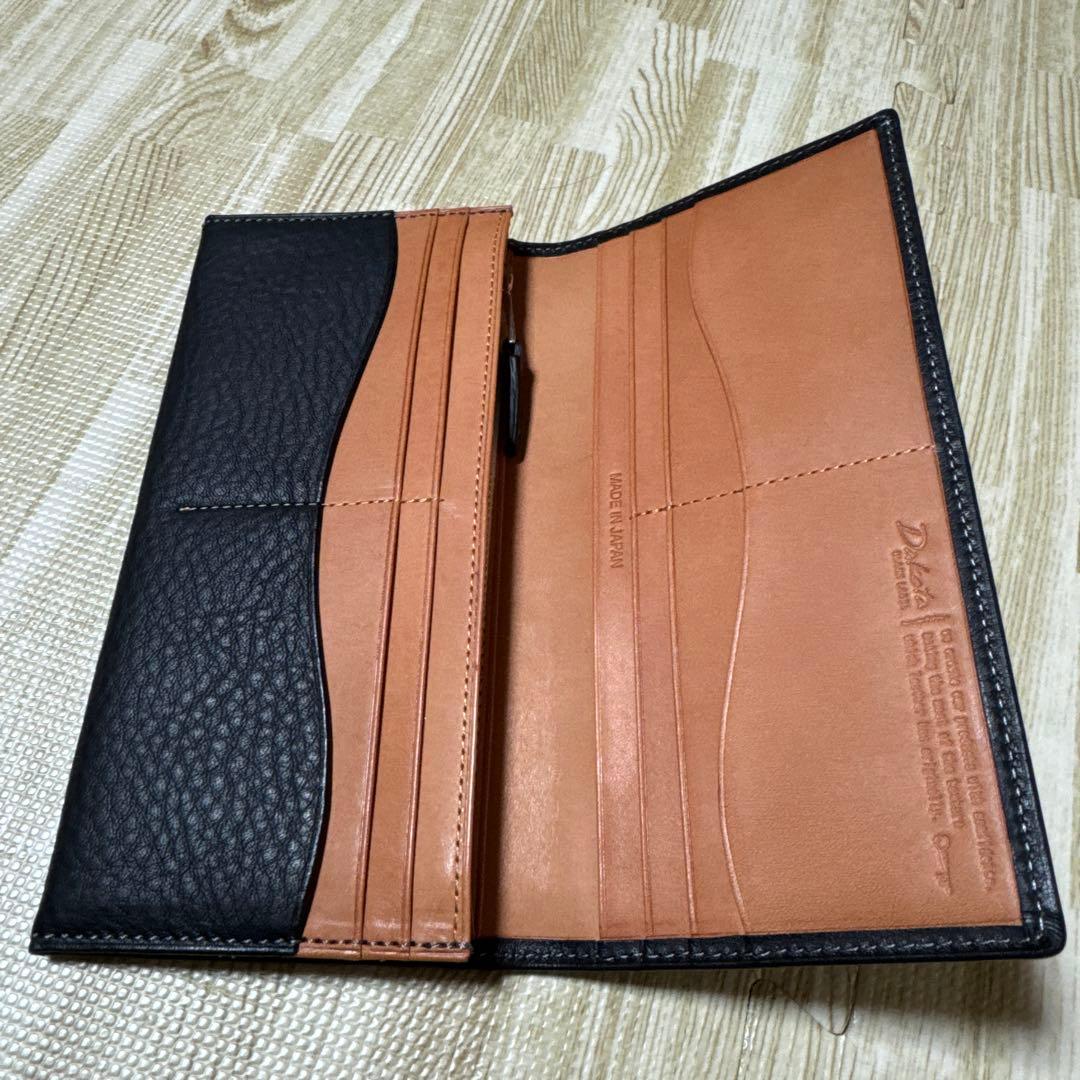 【新品未使用】 Dakota BLACKLABELダコタ長財布　ブラック 本革