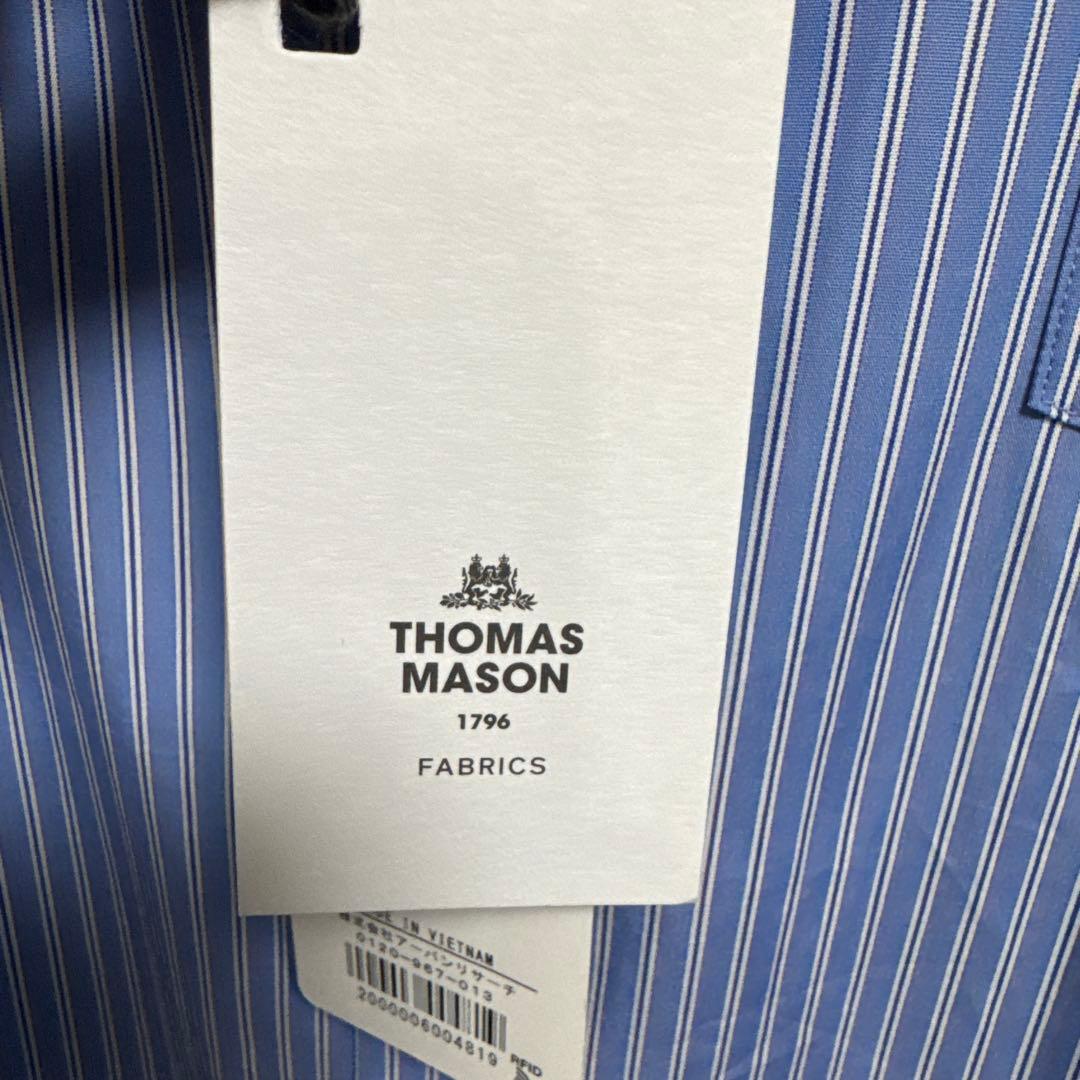 トーマスメイソン　アーバンリサーチ　ストライプオーバーシャツ　Lサイズ