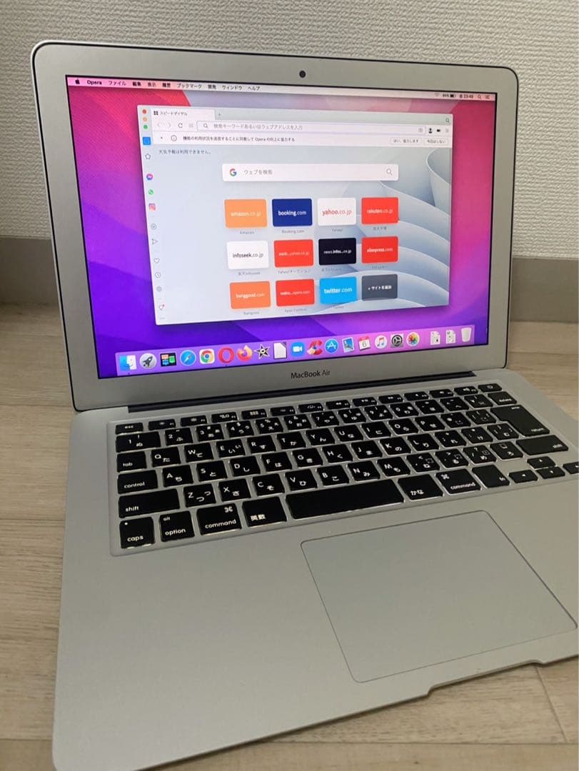 【バッテリー良好】Apple MacBook Air 13インチ