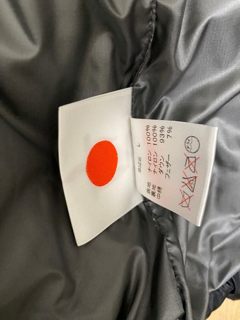 NANGA WHITE LABEL ナンガホワイトレーベル type1 黒　L