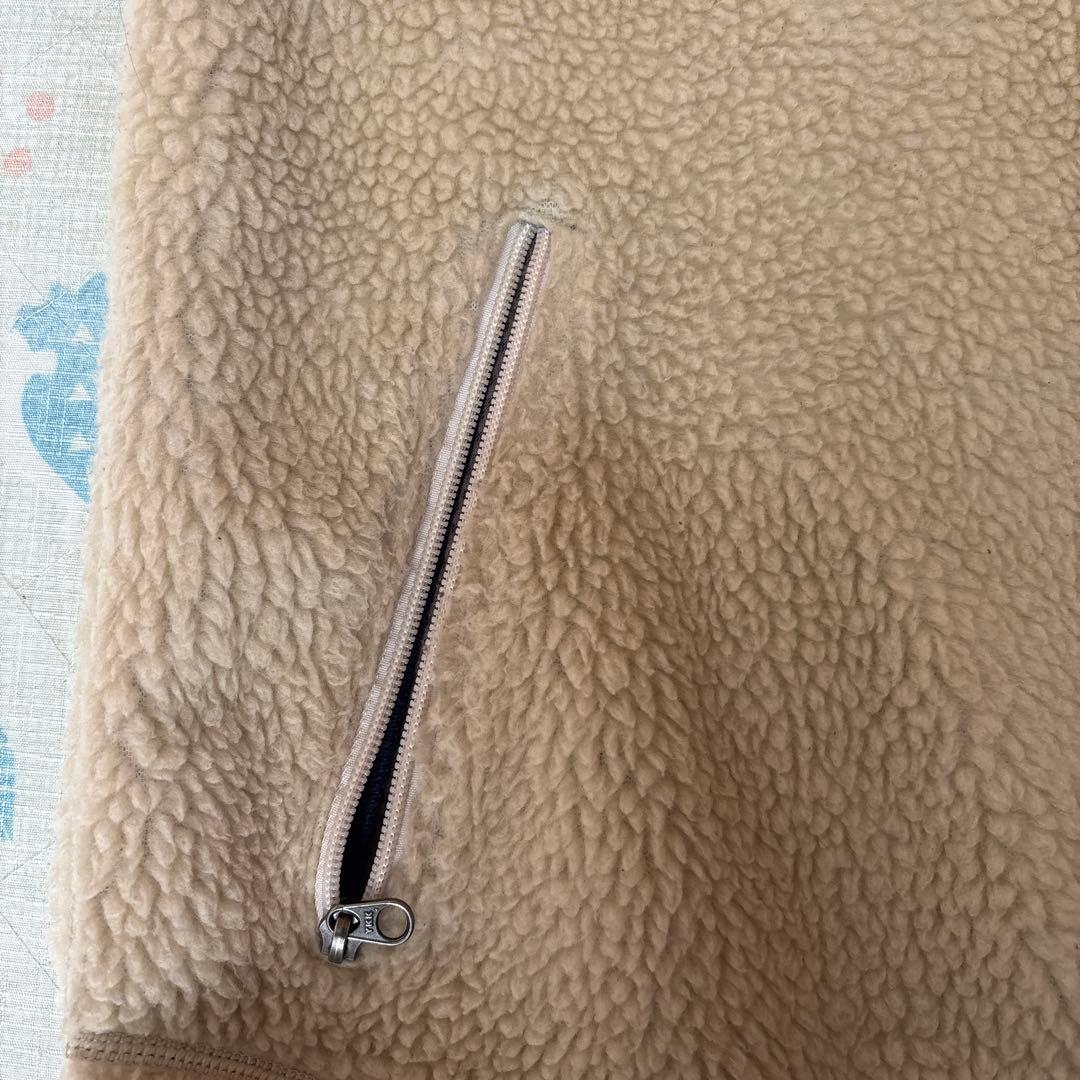 R*4様 patagonia フリースベスト ベージュ/ネイビー