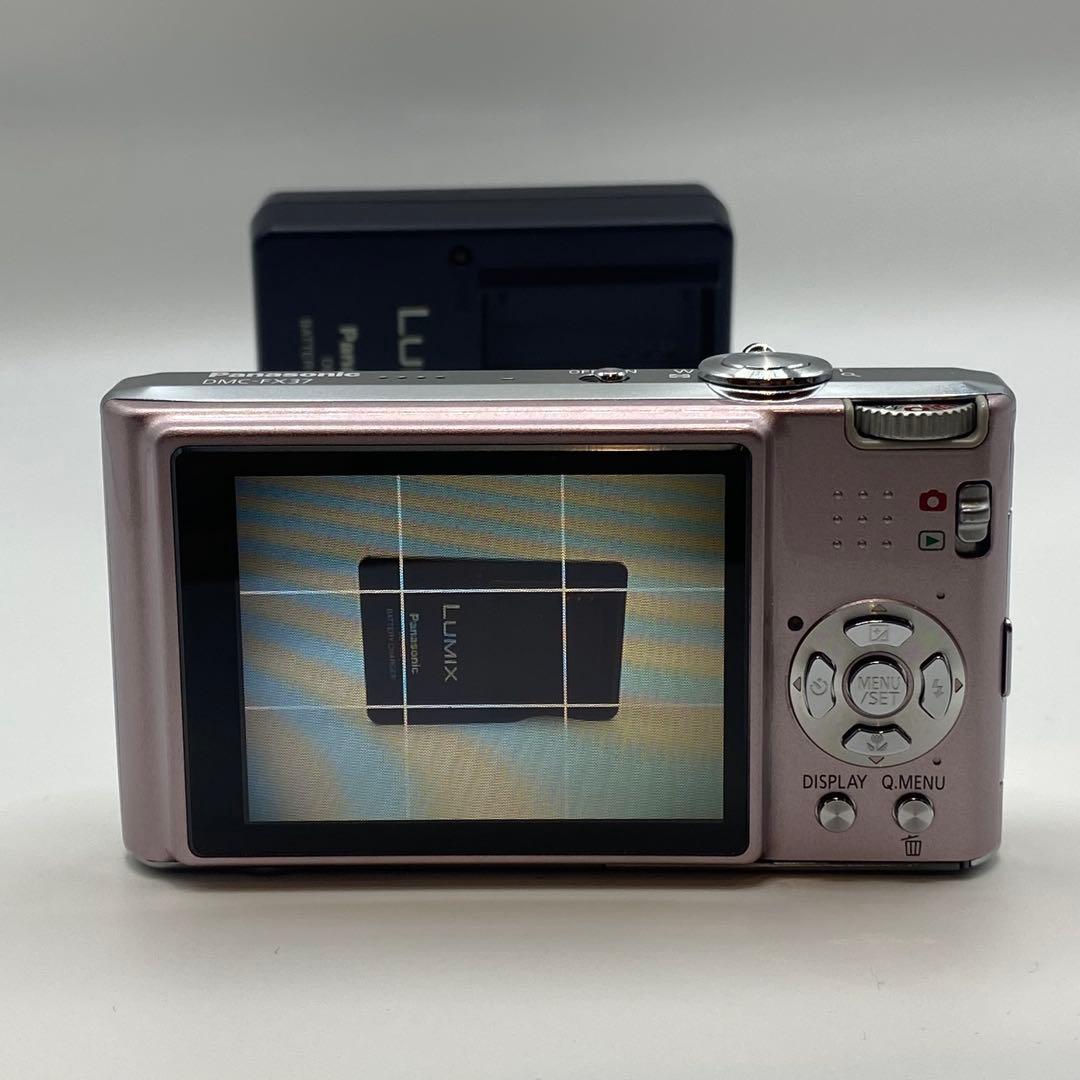 美品✨Panasonic Lumix FX37 ピンク 10メガピクセル