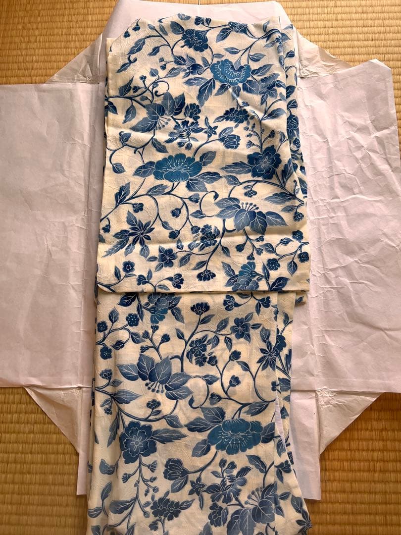 セオアルファ　浴衣　月華美人　紙人形　優華壇　美品