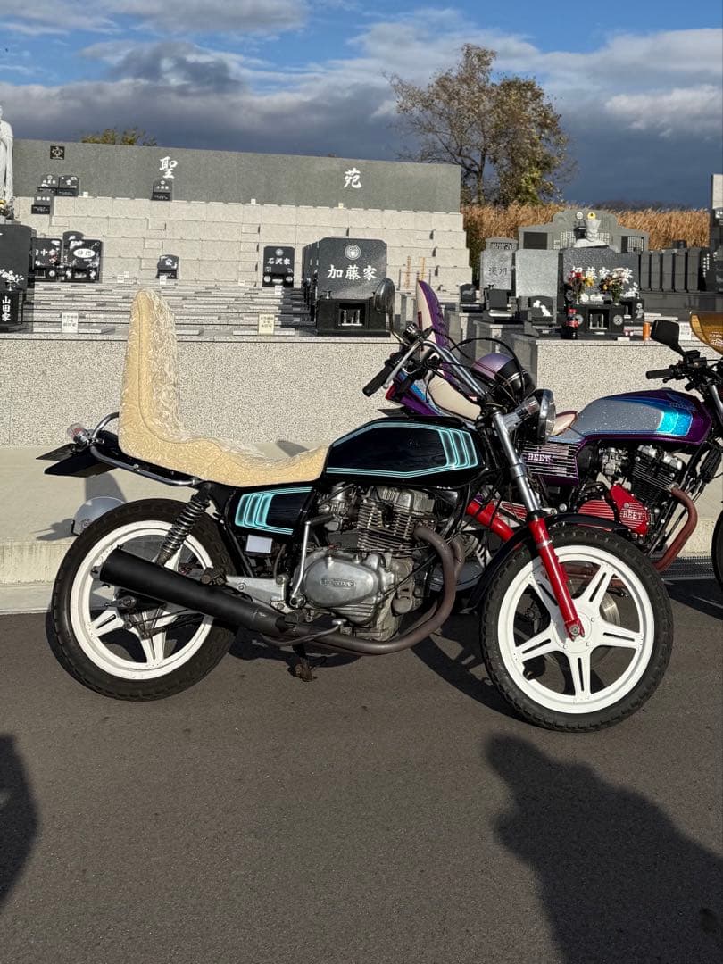 CB400T CB250T バブ 3段シート