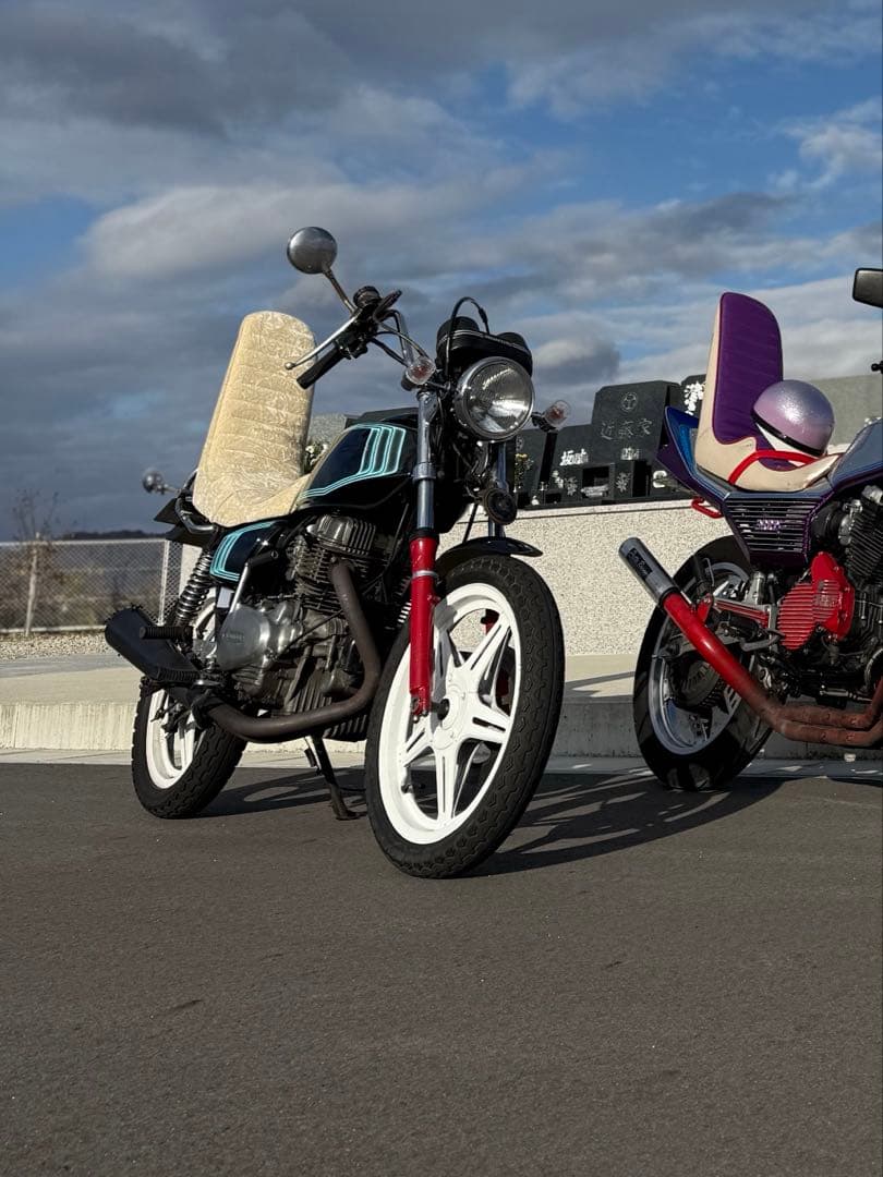 CB400T CB250T バブ 3段シート