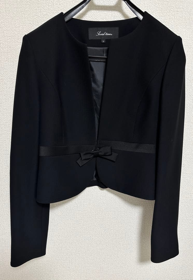 東京ソワール 喪服 7号 ワンピース・ジャケットセット