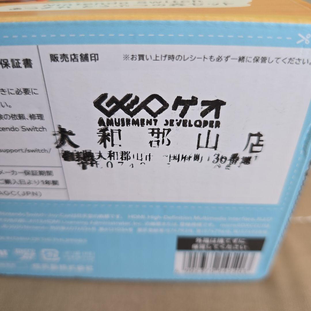 Nintendo Switch あつまれどうぶつの森 本体セット