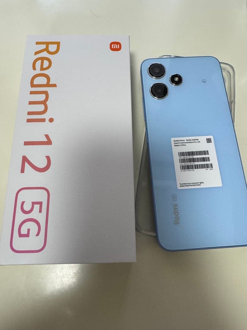 AF.Xiaomi Redmi 12 5G Sky Blue 本体