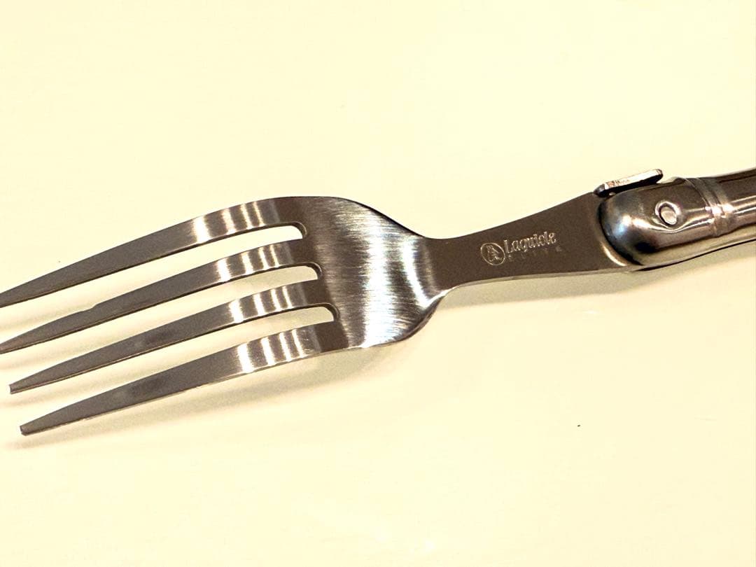 uji　Laguiiole eliteカトラリーセット24本シルバー刻印入