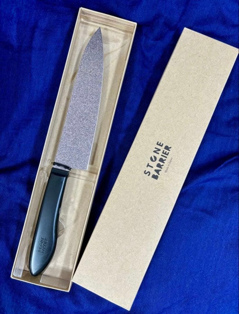 【新品未使用】ストーンバリア包丁　シャープナー付き